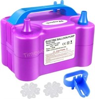 Electric Balloon Pump w/ Accessories (Purple)