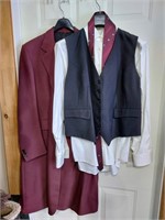 Saddleseat Suit - Coat, Shirt, Vest, Tie, Pants