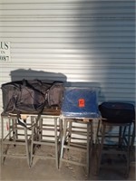 19 x 29 Tarp, Rolling Suitcase & Tool Bag