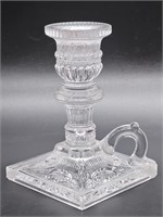 Cut Crystal Candlestick / Chamberstick