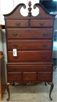 DAVIS CABINET CO 9 DRAWER HIBOY & SECRETARY