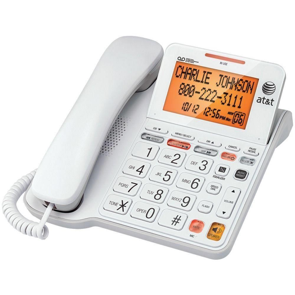 Corded Phone w/ Answering & Large Tilt Display