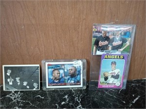 SIGNED COLLECTOR CARDS,+-BEATLES,BASEBALL-SEE DESC