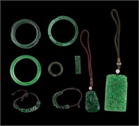 Asian Green Jade Jewelry (10)