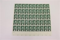 1959 A. Lincoln United States 1 C Postage Sheet