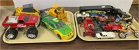 Two tray lots of die cast toys - Ford 4 x 4,