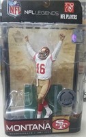 2009 NFL Legends Joe Montana San Francisco 49ers M