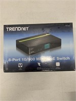 TREND 8 PORT POE SWITCH