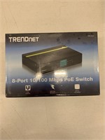 TRENDNET 8 PORT POE SWITCH