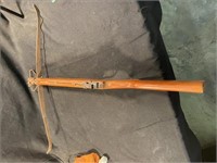Vintage Crossbow Missing String Limbs Are Steel