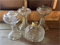 4 Oil Lamps