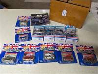 Collection of British Diecast Sports Cars