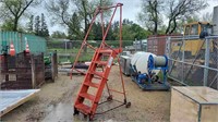 Rolling Warehouse Stairs / Ladder