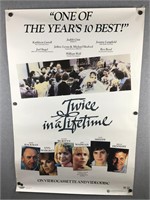 Vintage 1980s Twice in a Lifetime Movie Poster