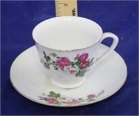 Cup & Saucer Decoration (items are attached - 1pc)