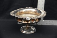 SILVER PLATE COMPOTE