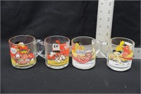 1978 GARFIELD GLASS MUGS