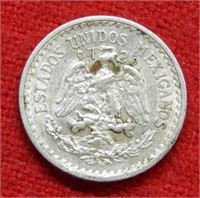 1935 Mexico Silver 10 Centavos