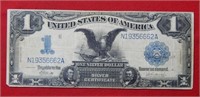 1899 $1 Silver Certificate Black Eagle Large Size