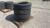 (2)TIRES 255/70-22.5 2=2555/80=22.5 TIRES