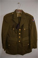 WWII Army Warrant Officer Jacket of Ernest Huete