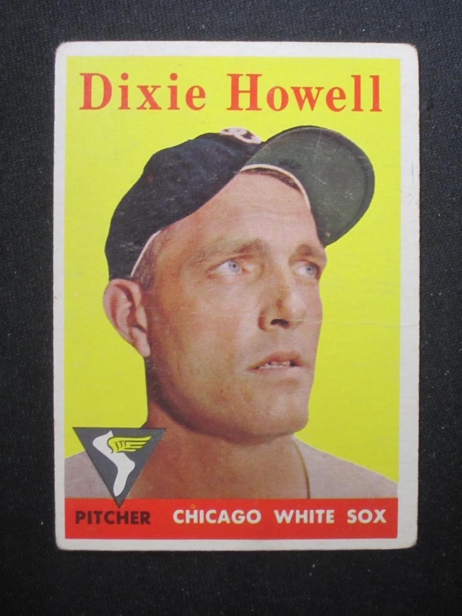 1958 TOPPS #421 DIXIE HOWELL WHITE SOX