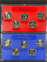 2000 Philadelphia & Denver Mint Quarter Collection