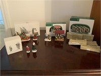 4 BOXES OF DEPT. 56 ROOM DECOR