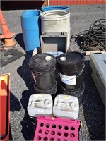 Barrels,  totes and buckets