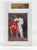 2003-04 TOPPS #221 LEBRON JAMES ROOKIE CARD B 9.5