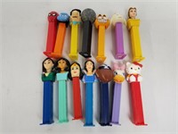 Lot Of 14 Various Vintage PEZ Dispensers