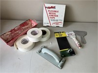 Drywall Tape, Sander, Tools