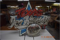 Texas Ice House Neon Sign. Untested