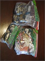 Bags of misc jewelry
