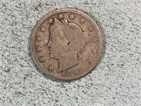 1887 Liberty head nickel