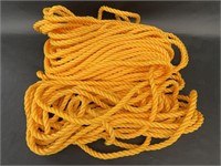 Yellow Twisted Nylon Rope