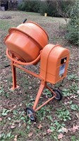 Central machinery 3.5 cu. Ft cement mixer in