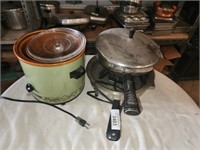 Rival Crockpot & Electric Frying Pans