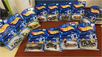Miscellaneous lot of 12  Hot wheels  New on card