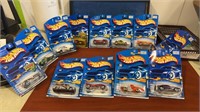 Miscellaneous lot of 12 Hot Wheels New on card