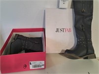 Ladies new Justfab Arvilla boots Size US 8