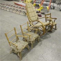 (3) Kids Chairs & Rocking Chair