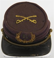 Original U.S. Civil War 31st Infantry Regiment Hat