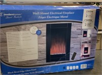 Wall mount electrical fireplace