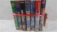 Children's VHS Tapes-Peter Pan, Davy Crockett,