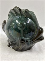 Vintage Blue Mountain Pottery Blow Fish (green)