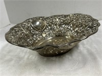 Vintage Silver Basket/Table Decor