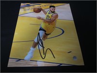 Stephen Curry Signed 8x10 Photo COA Pros