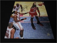 Michael Jordan Signed 11X17 Photo SSC COA