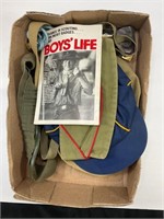 VINTAGE BOY SCOUT ITEMS - PATCHES, PINS, CAMP